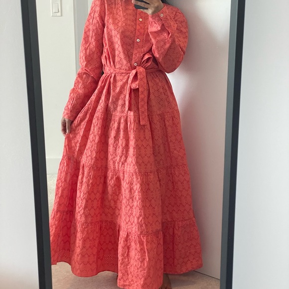 Beautiful Maxi victorian look in fresco pink - Picture 4 of 5